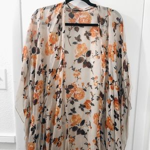 Floral kimono